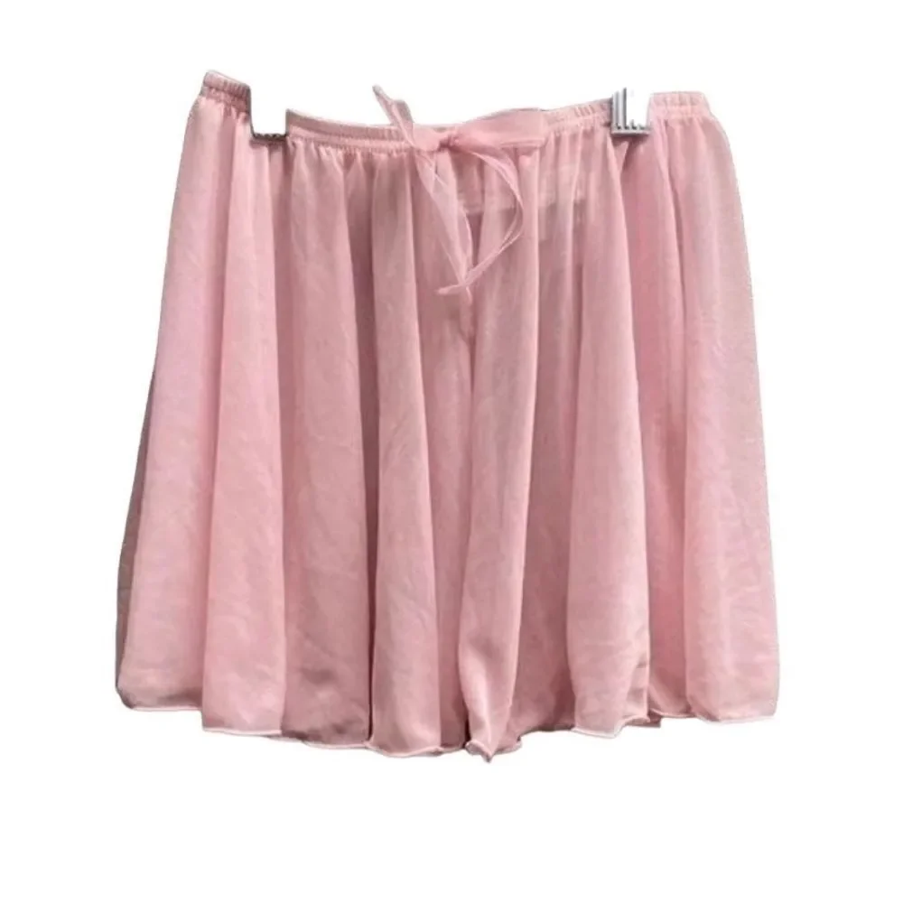 Capezio girls pink sheer ballet skirt/tutu size large